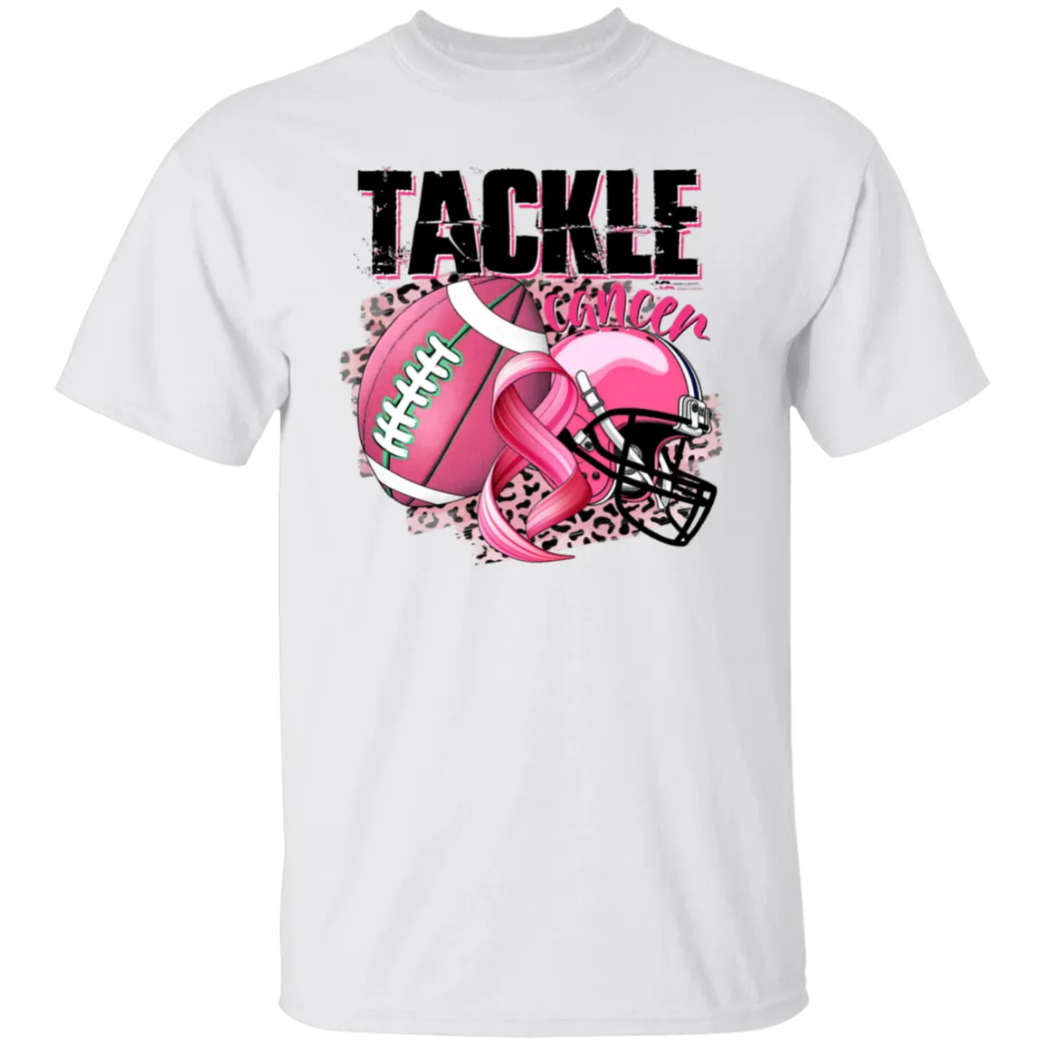 Tackle Cancer Breast Cancer Awareness  T-Shirt