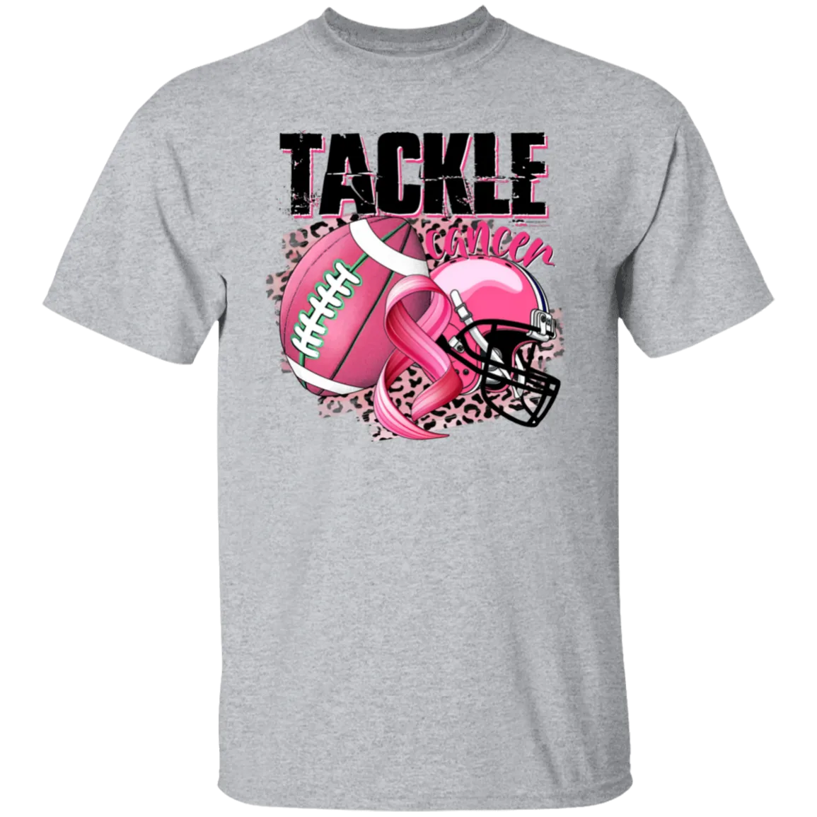 Tackle Cancer Breast Cancer Awareness  T-Shirt