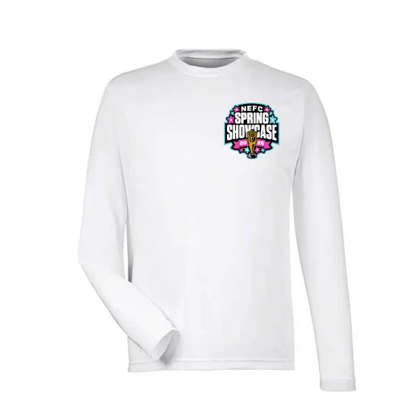 Team 365 Zone Performance Long Sleeve Shirts NEFC Spring Showcase 2025
