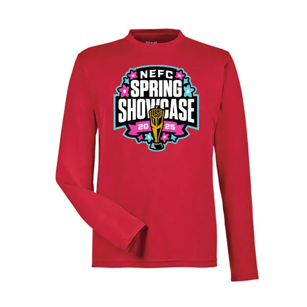 Team 365 Zone Performance Long Sleeve Shirts NEFC Spring Showcase 2025