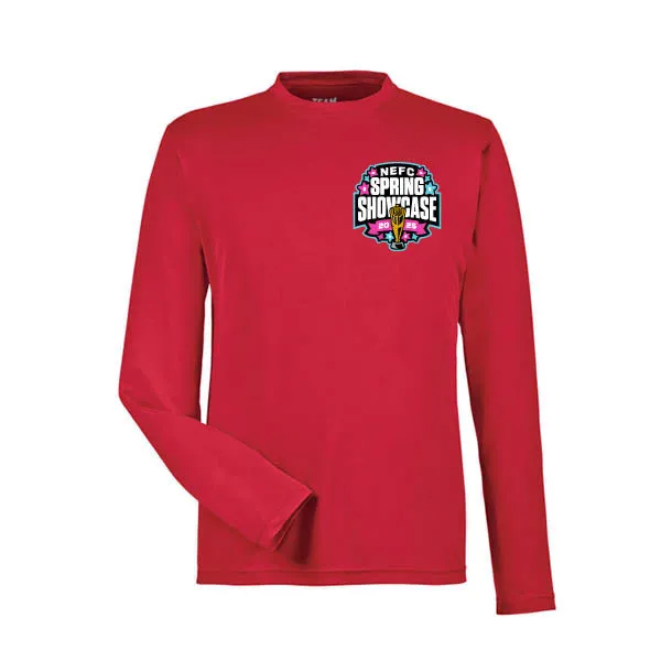Team 365 Zone Performance Long Sleeve Shirts NEFC Spring Showcase 2025
