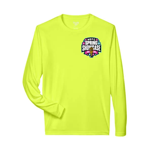 Team 365 Zone Performance Long Sleeve Shirts NEFC Spring Showcase 2025