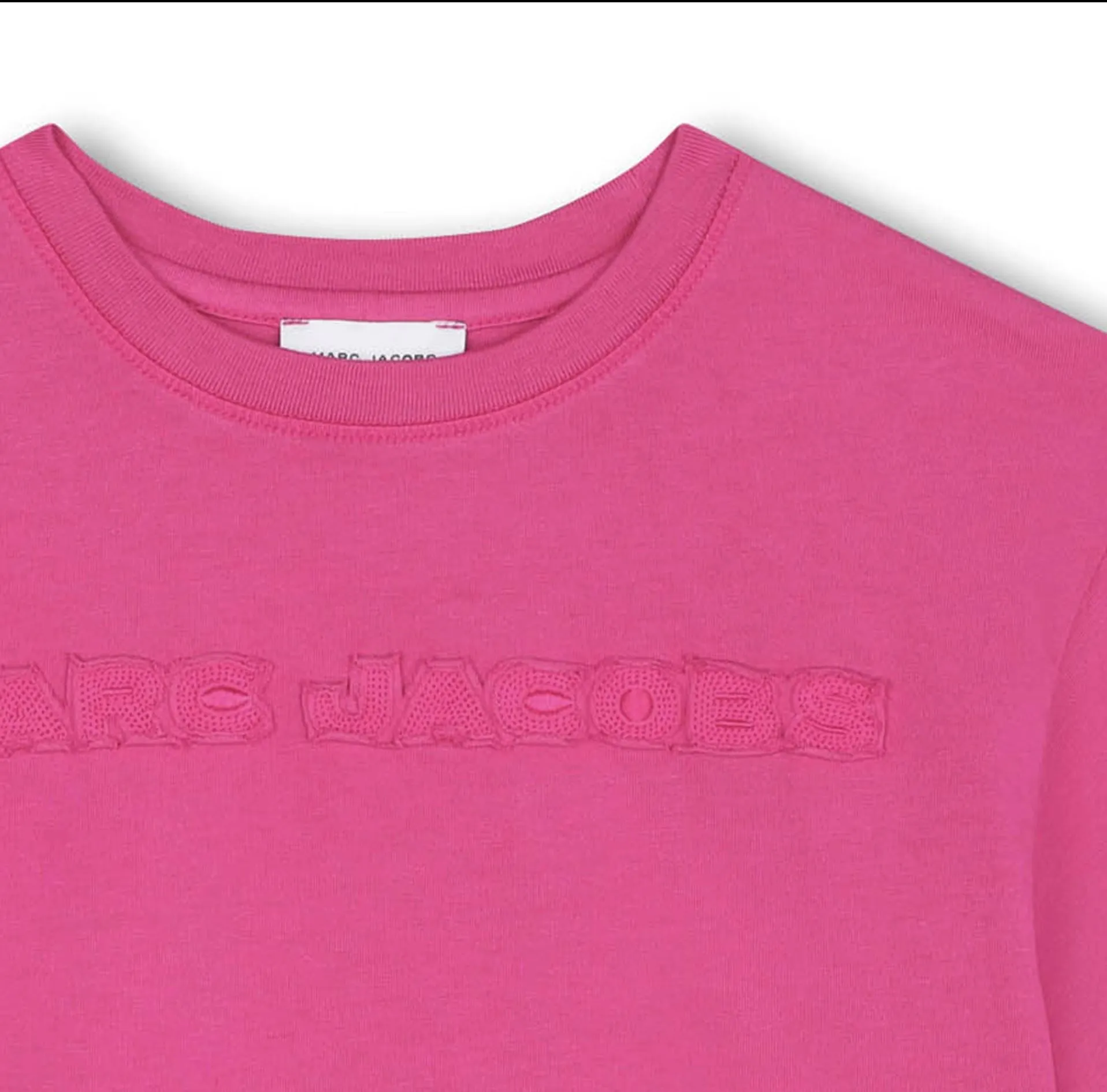The Marc Jacobs Mini Me Pink Logo Tee
