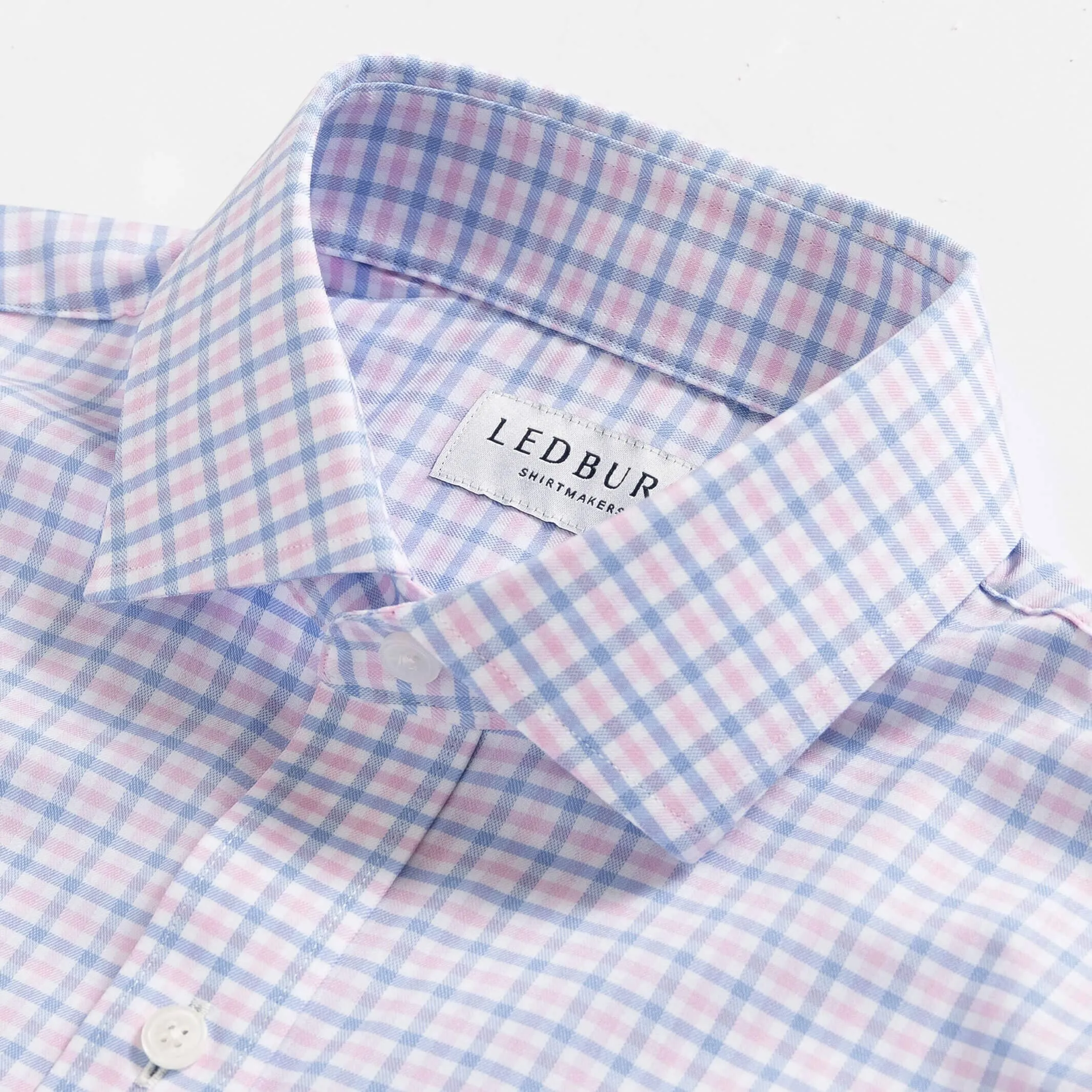 The Pink Journey Flex Performance Tattersall Custom Shirt