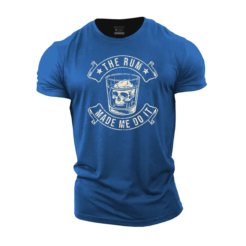 The Rum Graphic Men's Cotton T-Shirt