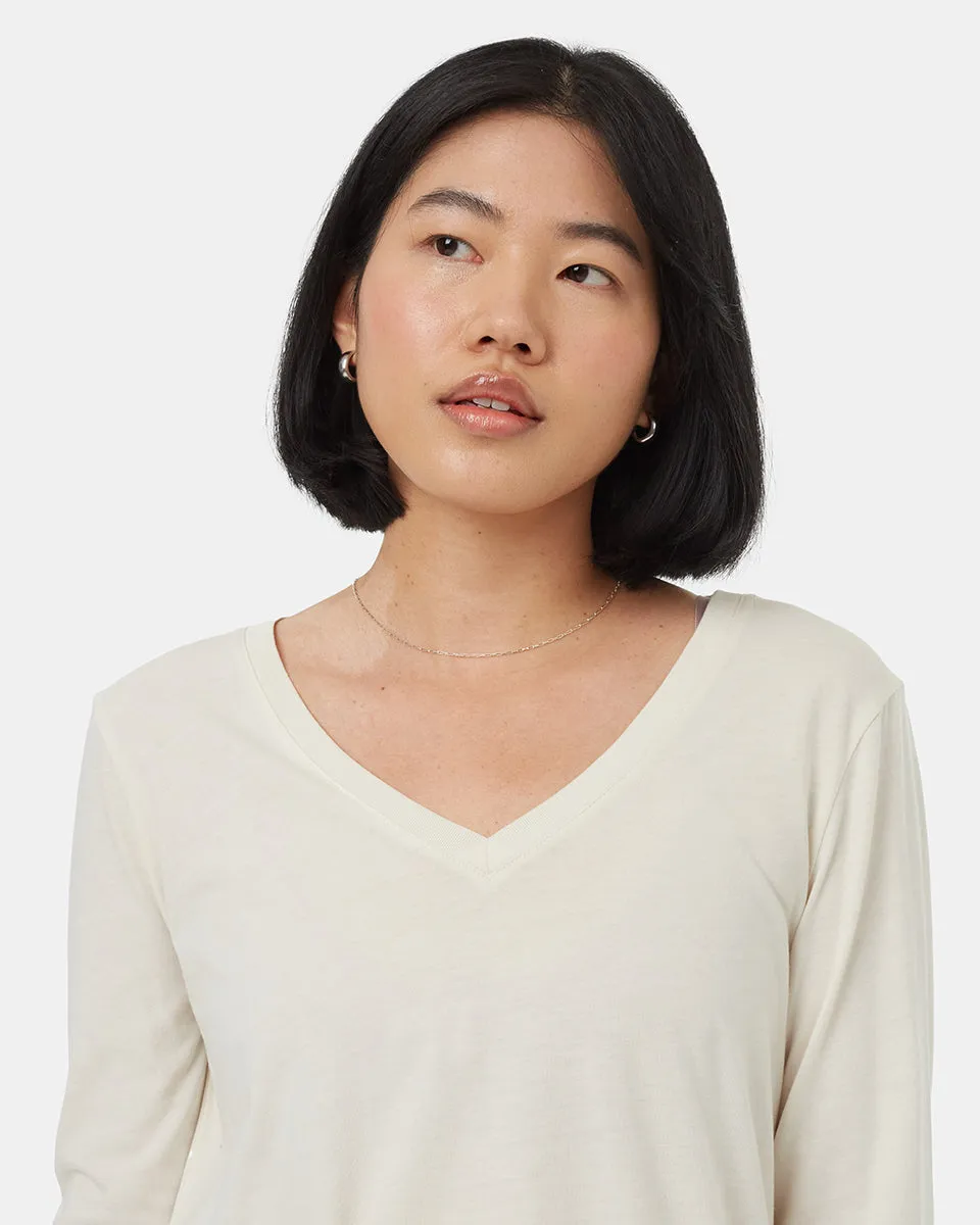 TreeBlend V-Neck Longsleeve T-Shirt