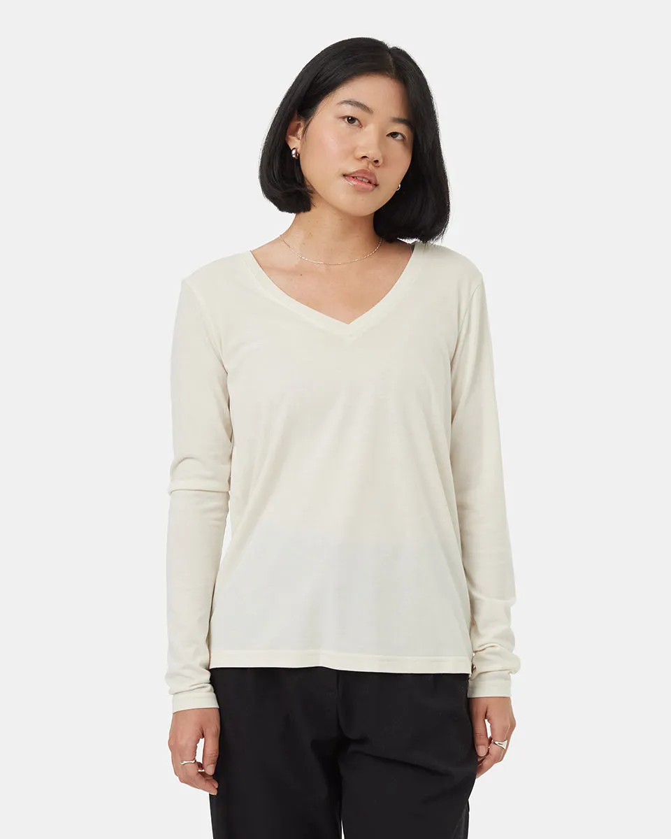 TreeBlend V-Neck Longsleeve T-Shirt