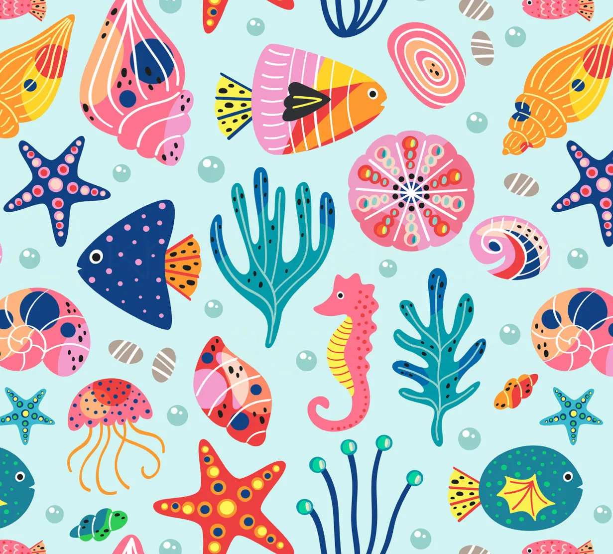 Under the sea  - UV50 Sun Swim Tee