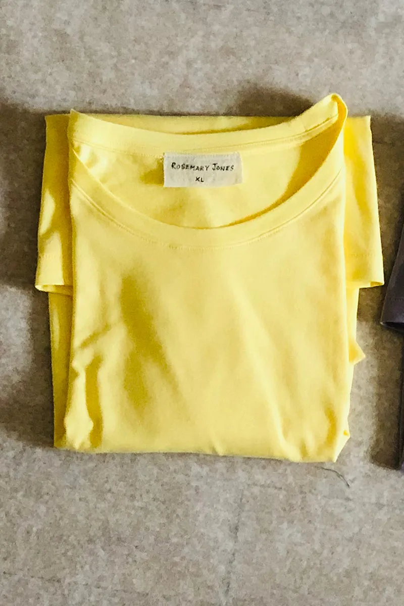 Upcyled CrewNeck Short Sleeve Tee - Style #225URJ (Beige)