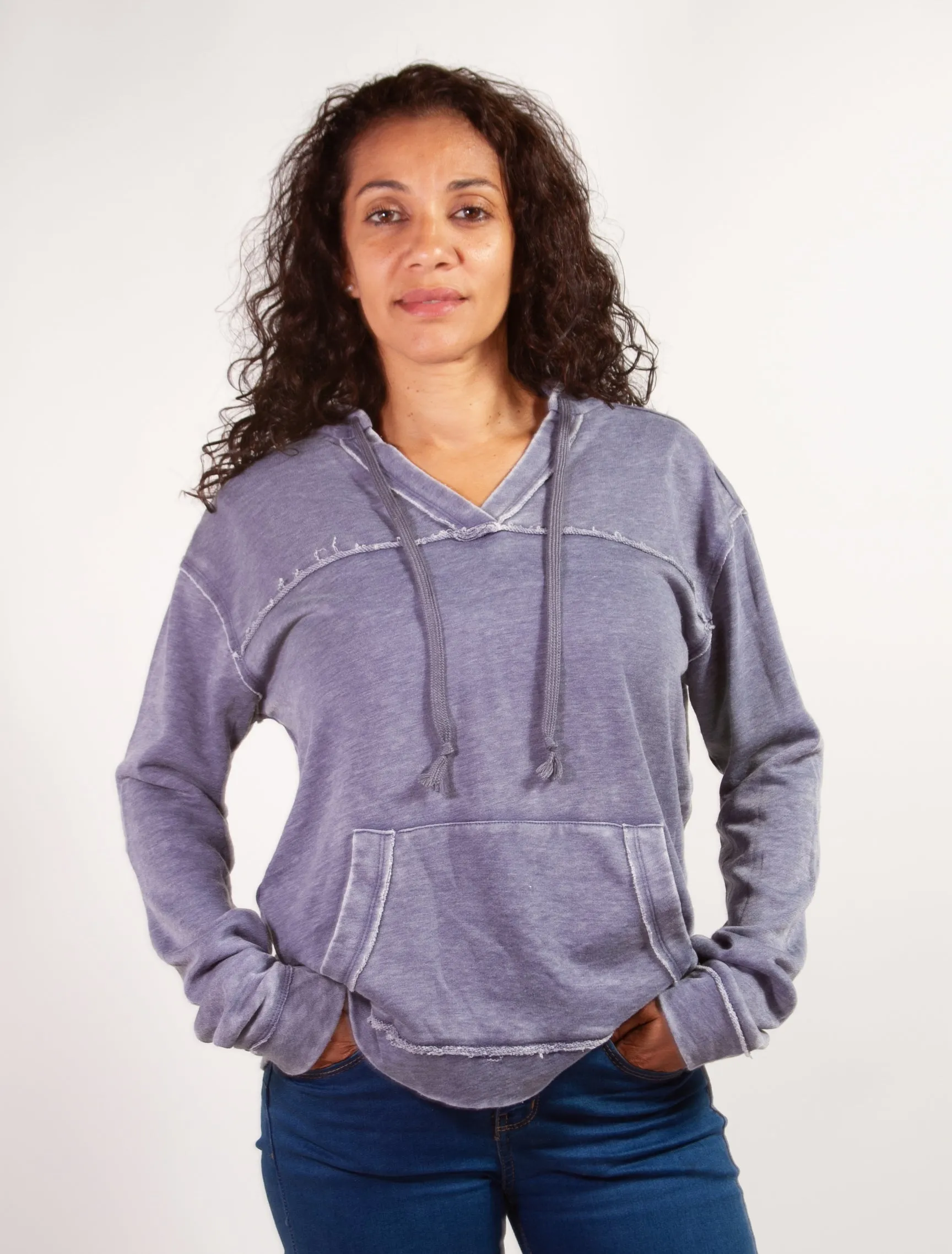 V-Neck Hoodie
