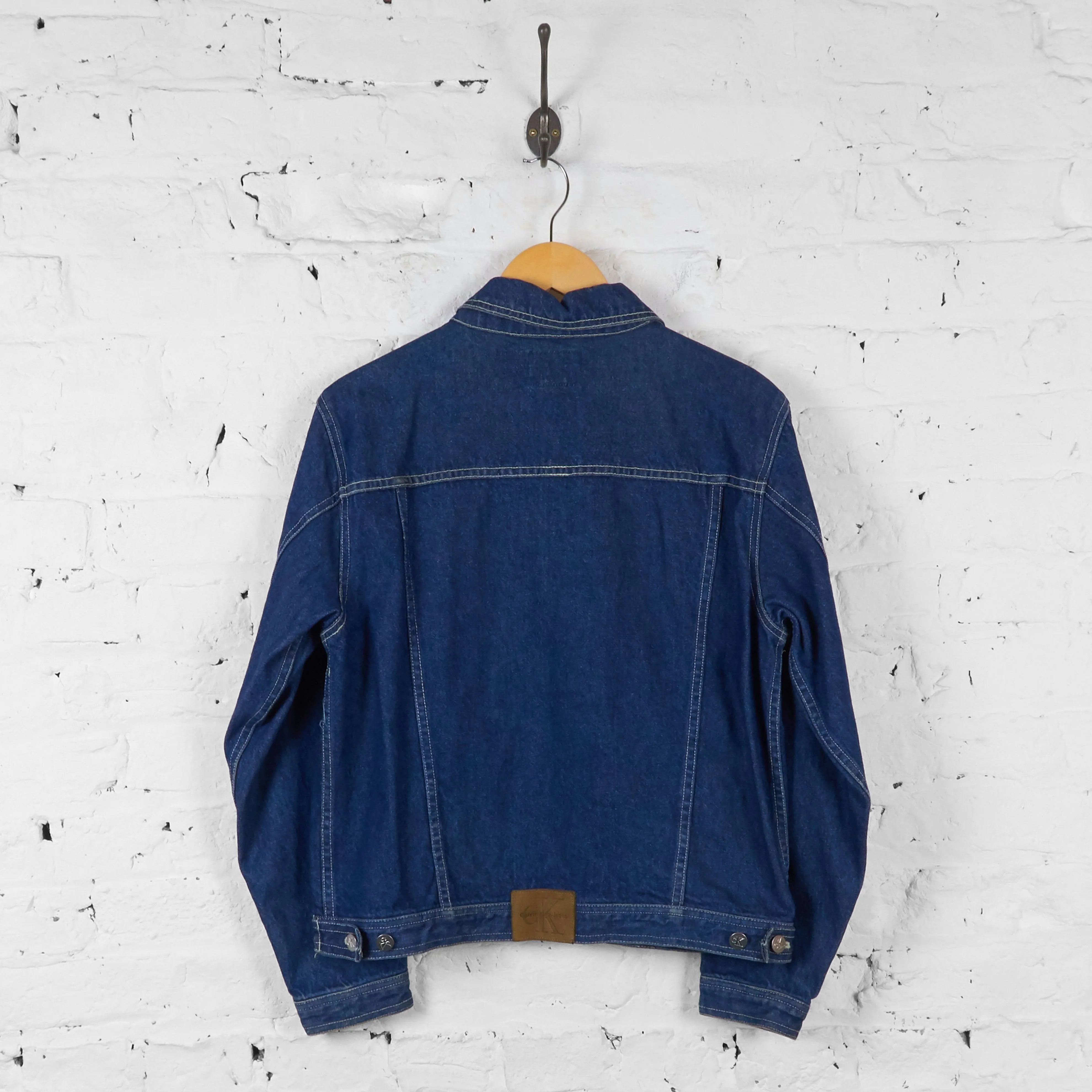 Vintage Calvin Klein Denim Jacket - Blue - L