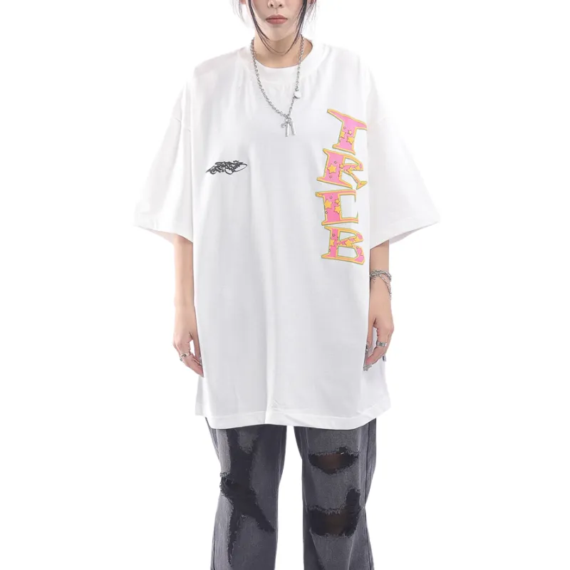 Vintage Monogram Print T-shirt
