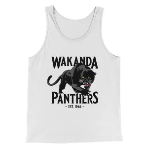 Wakanda Panthers Funny Movie Men/Unisex Tank Top