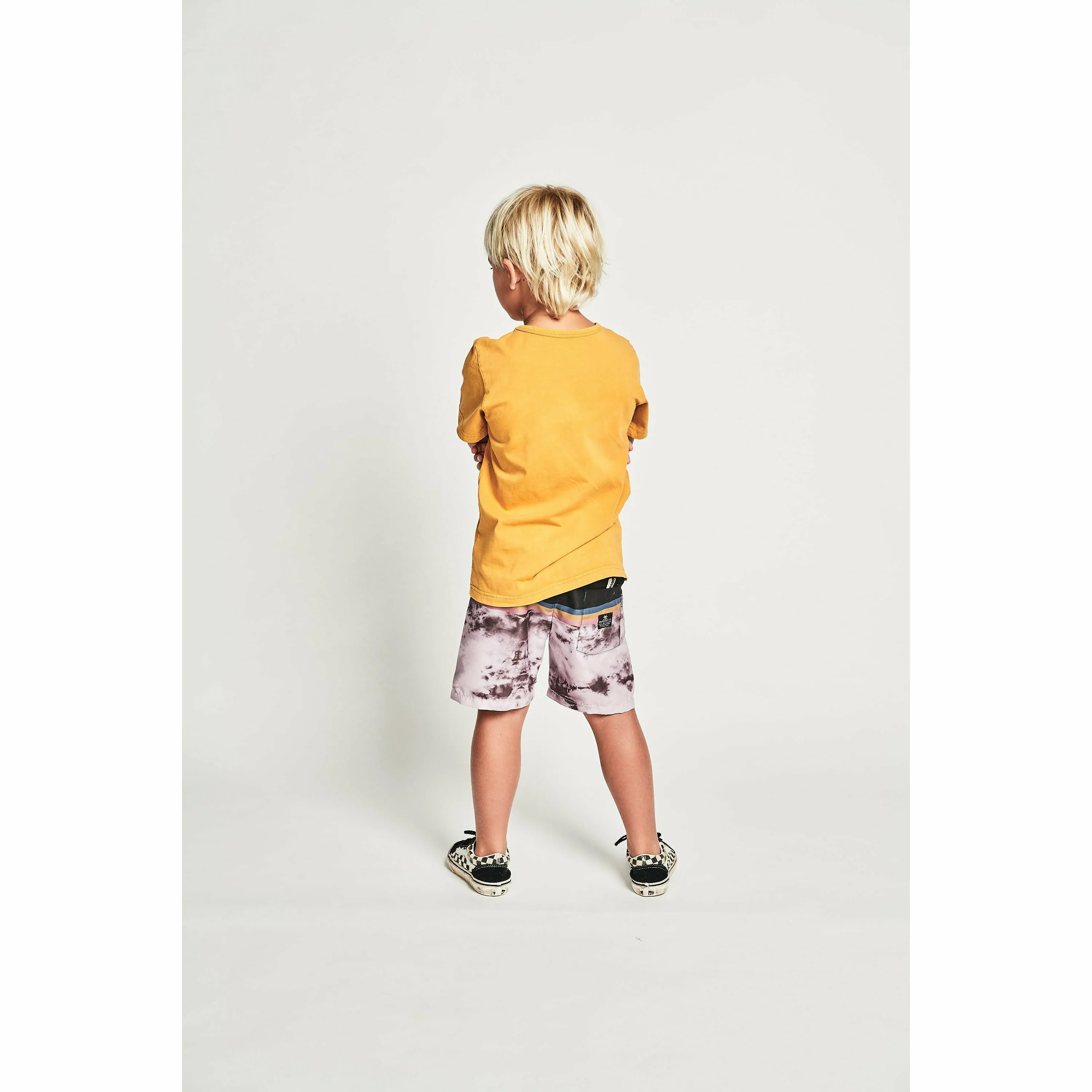 Washme Ss Tee - Washed Dijon