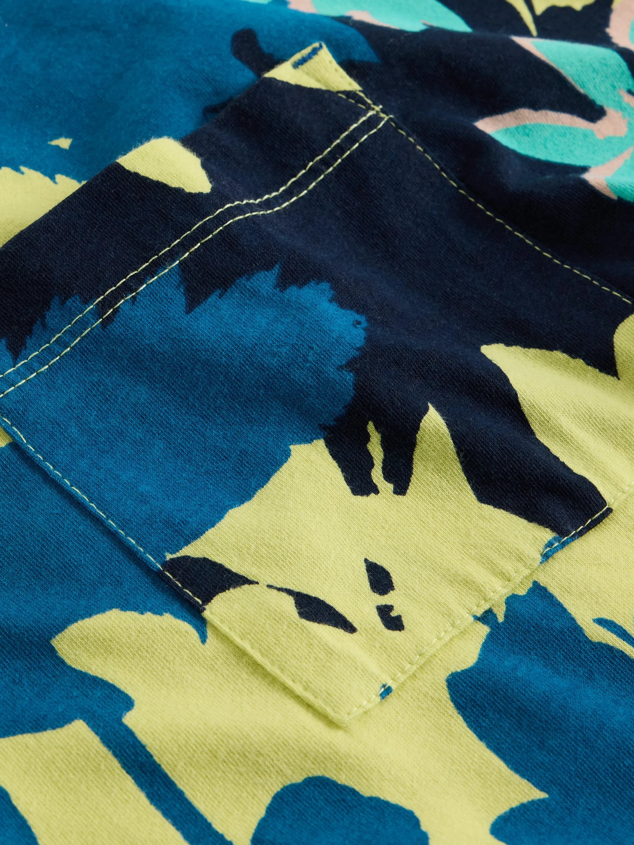 White Stuff UK Demi Dolman Yellow Print
