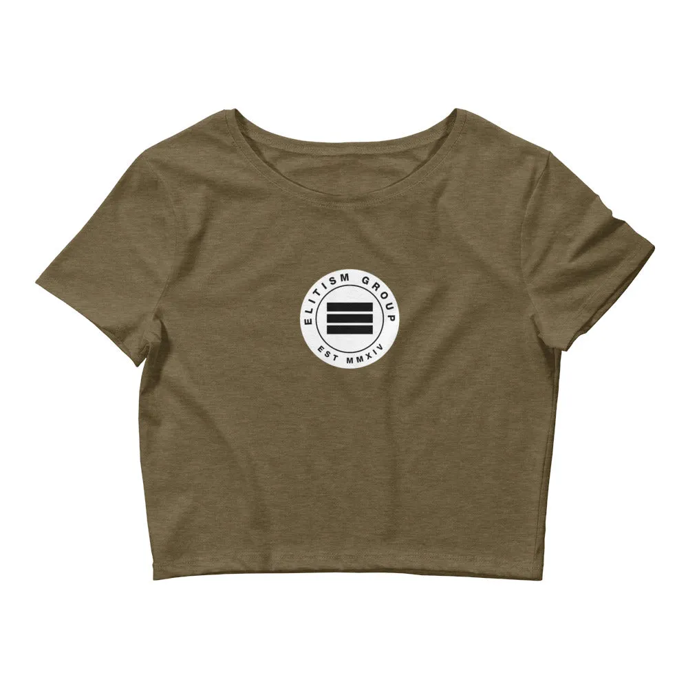Women’s Elitism Stamp Crop Tee