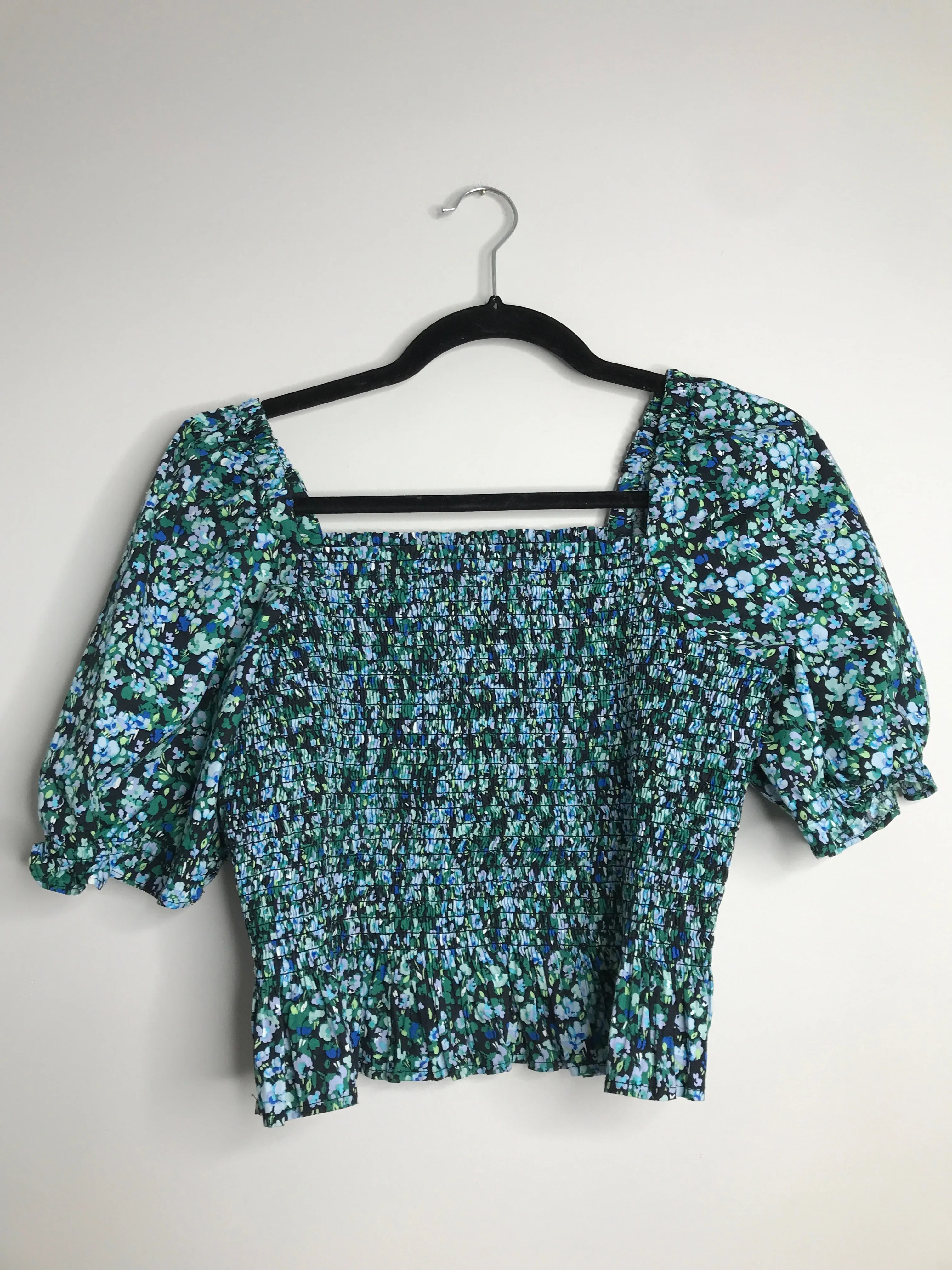Womens Size Sm Misses Blue J Crew Tops