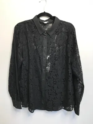 Womens Size XL Misses Black J Crew Tops